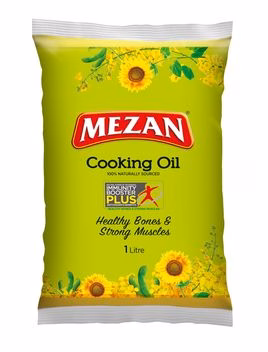 Mezan Cooking Oil 1Litre Pouch
